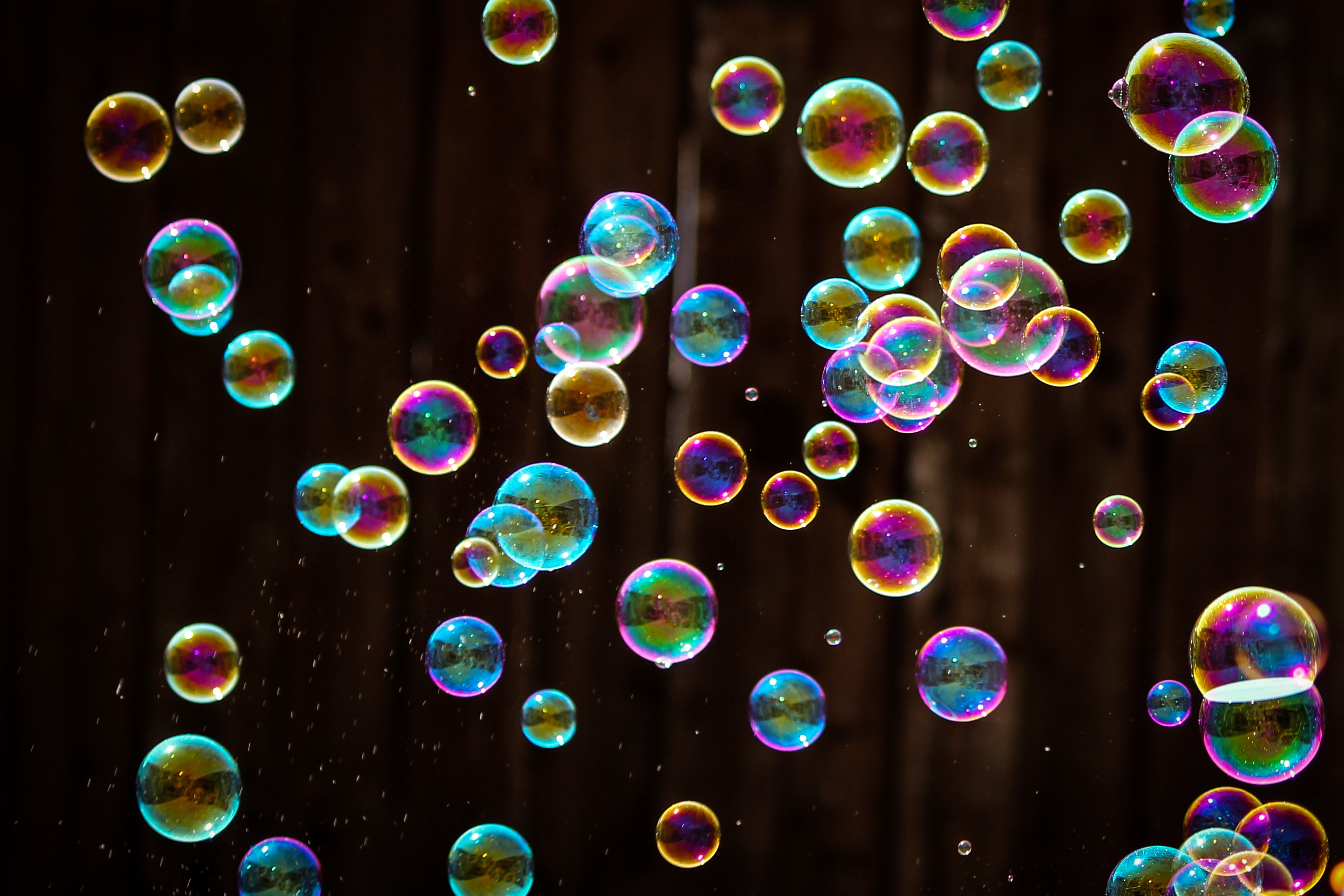 We're not sorting actual bubbles, but it would be cool if you could!